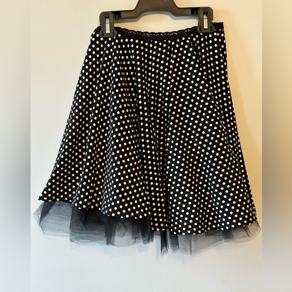 Fun & Comfy Polka Dot Bubble Skirt - Picture 3 of 6